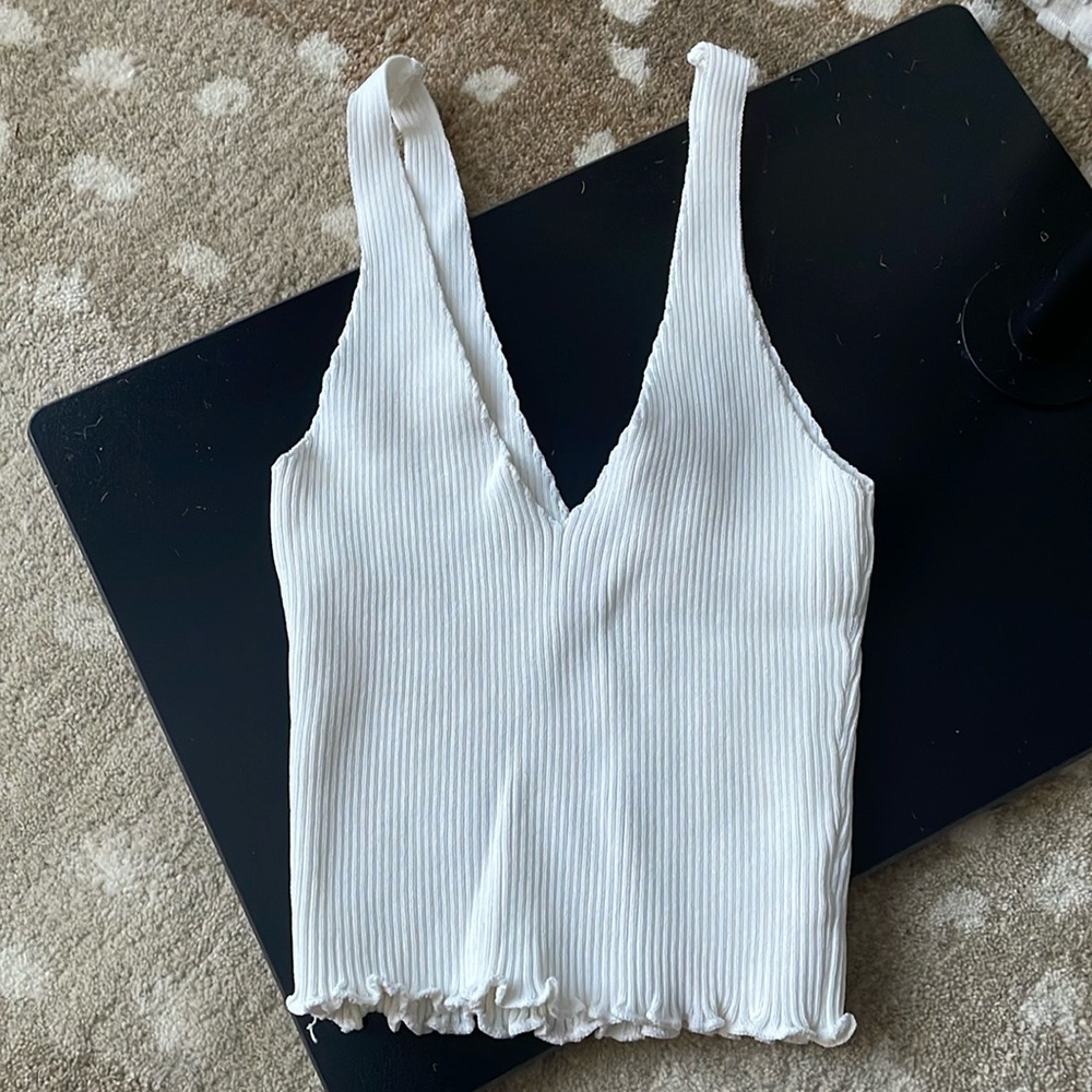 Princess Polly white tank top